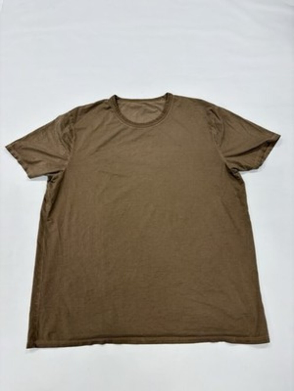 Lululemon Fundamental 2XL Brown Athleisure Yoga Gym Performance Workout Men Tee